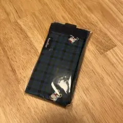 familiar Shupatto チェック柄エコバッグ　青