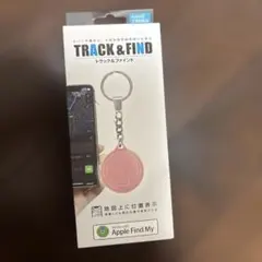 TRACK & FIND 紛失防止タグ ピンク