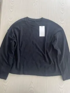 ZARA 黒 長袖ニット