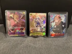 ワンピースカードサンジ SRパラレル3枚セット