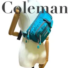 ✅未使用級✅　コールマン　2way ウエストポーチ　ボディバッグ　ナイロン