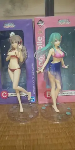 艦これ一番くじ 鈴谷とポーラのフィギュア
