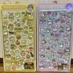 ④ 3Dドロップシール / はちみつ / キャンディツインズ/2枚セット