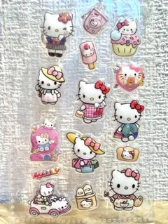 サンリオ　キティちゃん　ぷっくりシール　おすそわけ　ボンボンドロップシール　⑥