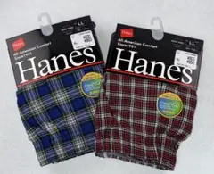 Hanes ヘインズ　メンズ　トランクス　LLサイズ　2枚セット