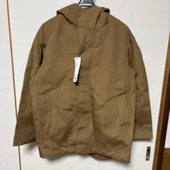 ユニクロ　オーバーサイズマウンテンパーカー　上着　ブラウン　L