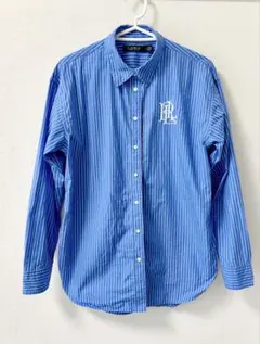 Lauren Ralph Lauren ストライプドコットンブロードクロスシャツのサムネイル