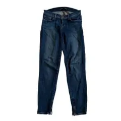 J BRAND × theory クロップドジップ スキニーデニム(S)アメリカのサムネイル