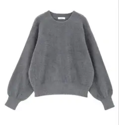 ミニシャギーニットプルオーバー