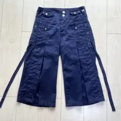 00s Y2K DIESEL ディーゼル ギミック ハーフパンツ 刺繍 ライン
