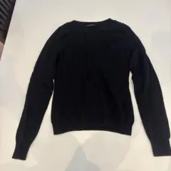 23区 黒 Vネック 長袖セーター Mサイズ