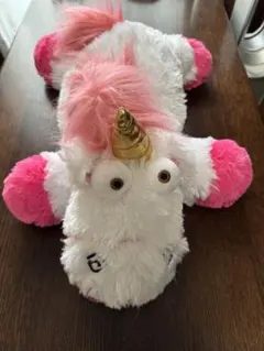 ミニオンズ　ユニコーン　フラッフィー ぬいぐるみ　➕スヌーピーカチューシャ付き