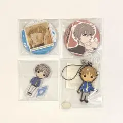 ときめきメモリアルgirl's sideときメモGS GS2若王子貴文 缶バッジ