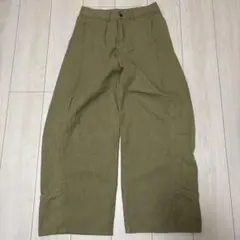カーブパンツ カーキ