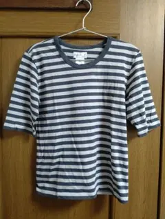 agnès b. ストライプ 半袖Tシャツ サイズ3