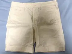 【中古】UNITED ARROWS ショートパンツ ホワイト　Lのサムネイル