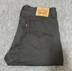 Levi's 505 リーバイス ストレートパンツ 34インチ ブラック 墨黒