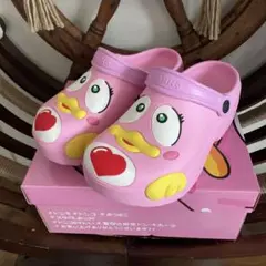 箱付き【23.0】厚底ドンコサンダル　ピンク　ドンキ限定