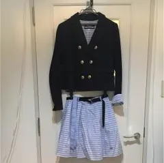 バーバリーブルーレーベル ジャケット スカート