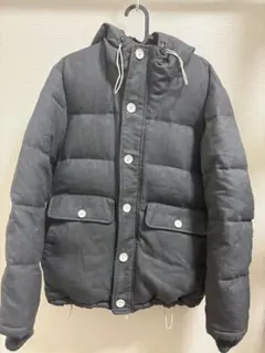 BEAMS ダークグレー ダウンジャケット