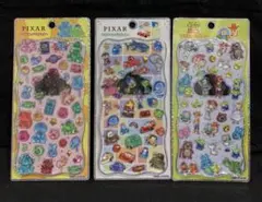 プチドロップステッカー　トイストーリー　ピクサー　モンスターズインク　キャンディ
