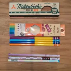開封済み！HB鉛筆、書き方鉛筆6B、その他