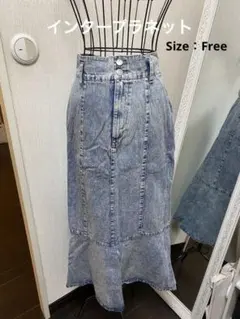 インタープラネット　デニムマーメイド スカートのサムネイル