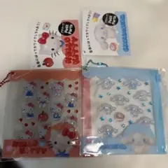 プチパーツ ハローキティ シナモロール 2点セット