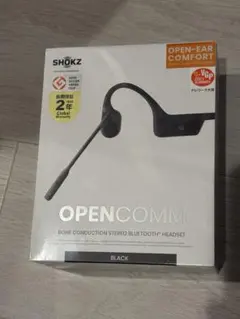 ほぼ新品数分着用☆Shokz OPENCOMM 2 骨伝導ヘッドセット☆ - メルカリ