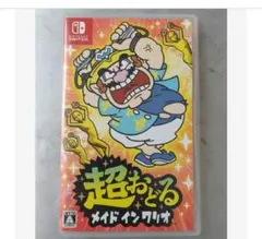 【ケースのみ】任天堂スイッチ　　　　ソフト　超踊るメイドインワリオ