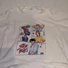 サジャボーイズプリント キッズTシャツ ホワイト