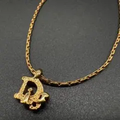 【美品】クリスチャン ディオール ブレスレット　Dior ロゴ　ゴールド　768
