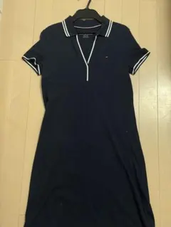 TOMMY HILFIGER ポロワンピース ネイビー XSのサムネイル
