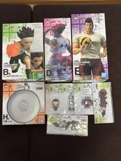 ハンターハンター 一番くじ フィギュアセット ゴン ヒソカ レイザー