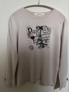 スーパービューティー パリデザイン 長袖ニット