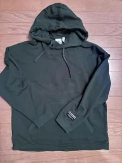 adidas ダークグリーン パーカー Lサイズ