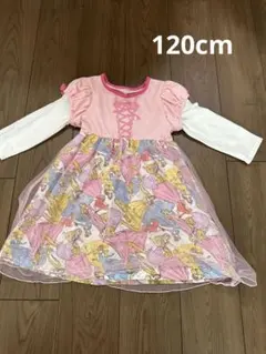 ディズニープリンセス　ワンピース　120cm