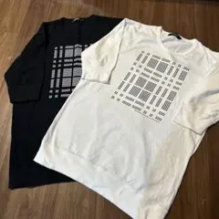 BURBERRY BLACK LABEL 七分袖カットソー 2色セット