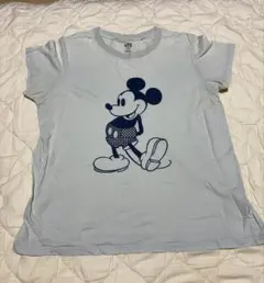UT ミッキーマウス プリントTシャツ ライトブルー