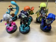 スプラトゥーン フィギュア 7体セット　アミーボ