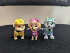 パウ・パトロール キャラクター 3体セット