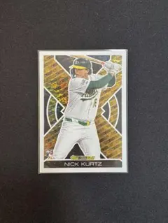 ニック・カーツ topps mlb update 2025 ブラックゴ - メルカリ