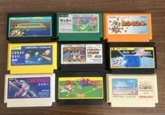 ファミコンソフト　まとめ売り　9本