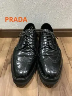 2026年最新】PRADA ウイングチップの人気アイテム - メルカリ