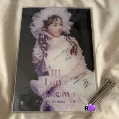 【直筆サイン入り】FRUITS ZIPPER仲川瑠夏生誕アクリルパネル