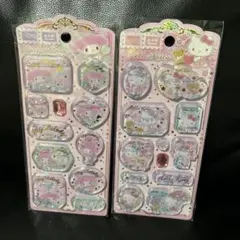 サンリオキャラクター　ウォーターシール２枚　正規品