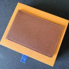 LOUIS VUITTON タイガ ブラウン パス&カードケース 定期入れ 極美