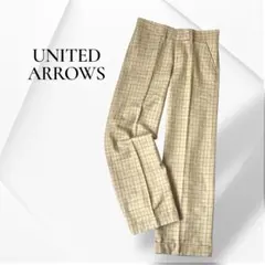 ウール パンツ チェック