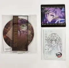 鬼滅　甘露寺蜜璃　アクリルコースター　クリアカード　ムービーチケット風　無限城編