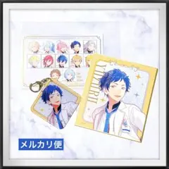 新品★ あんスタ 弓弦 スタフォニ 3rd カラ鉄 ストラップ 特典 カード